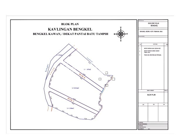 Tanah Dijual Lokasi Kediri, Tabanan Luas 6800m2 Legalitas Aman Tanah Dijual Lokasi Kediri, Tabanan Luas 6800m2 Legalitas Aman