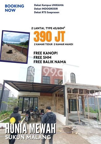 Rumah Murah Dijual Area Sukun, Malang Harga Rp 390 Juta Rumah Murah Dijual Area Sukun, Malang Harga Rp 390 Juta