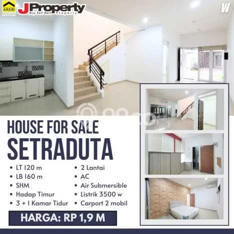 Rumah 4 KT 0 KM Semi Furnished di , Dekat Supermarket, Bandung Rumah 4 KT 0 KM Semi Furnished di , Dekat Supermarket, Bandung