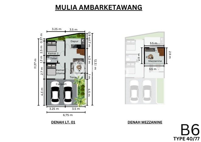 Rumah Siap Pakai area Gamping, Sleman, Luas 82m² Bangunan 41m² Rumah Siap Pakai area Gamping, Sleman, Luas 82m² Bangunan 41m²
