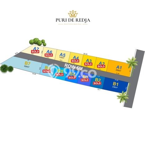 Kavling Tanah Dijual di Godean, Sleman, Luas 125m2 Area Strategis Kavling Tanah Dijual di Godean, Sleman, Luas 125m2 Area Strategis
