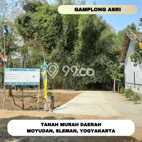 Lahan untuk Dijual di Sleman Sleman Luas 106m2 Lahan untuk Dijual di Sleman Sleman Luas 106m2