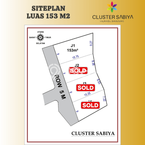 Kavling Tanah Dijual di Kasihan Bantul Spesifikasi 153m2 Kavling Tanah Dijual di Kasihan Bantul Spesifikasi 153m2