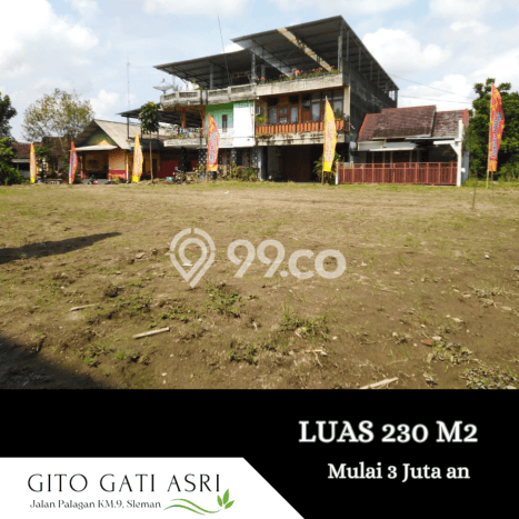Lahan untuk Dijual Lokasi Ngaglik, Sleman Luas 230m2 SHM Lahan untuk Dijual Lokasi Ngaglik, Sleman Luas 230m2 SHM