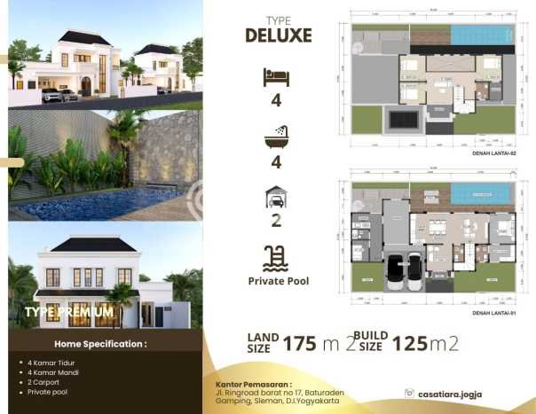 Dijual Rumah Eksklusif 4 KT di Purwomartani , Sleman Dijual Rumah Eksklusif 4 KT di Purwomartani , Sleman