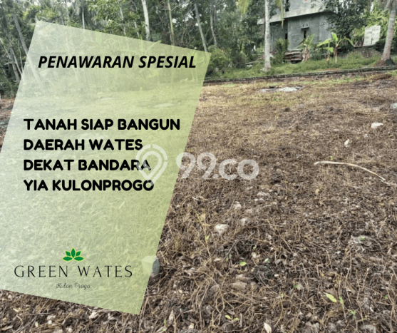 Tanah Investasi Dijual di Kulon Progo Punya Luas 98m2 Tanah Investasi Dijual di Kulon Progo Punya Luas 98m2