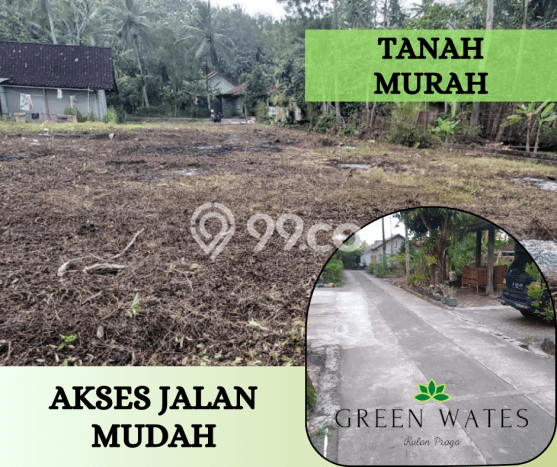 Tanah Komersial Dijual di Wates Kulon Progo 98m2 Tanah Komersial Dijual di Wates Kulon Progo 98m2