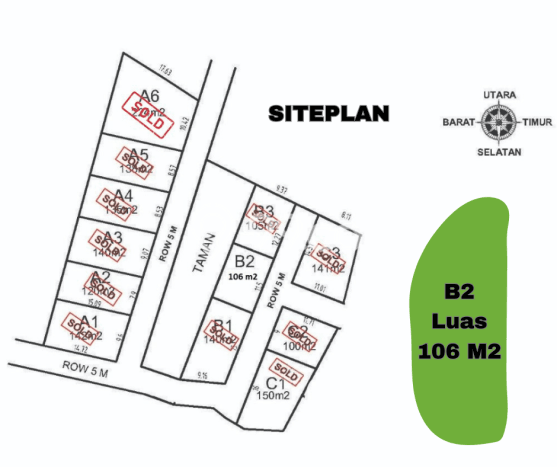 Untuk Dijual Tanah di Umbulharjo Yogyakarta Luas 106m2 SHM Untuk Dijual Tanah di Umbulharjo Yogyakarta Luas 106m2 SHM