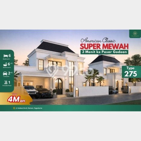 Dijual Rumah Premium dengan Fasilitas Sekitar Komplit di Gamping, Sleman Dijual Rumah Premium dengan Fasilitas Sekitar Komplit di Gamping, Sleman