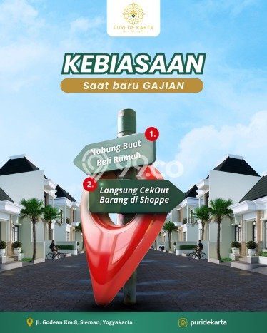 Jual Rumah Favorit Siap Huni LB 95m2 di Godean, Sleman Jual Rumah Favorit Siap Huni LB 95m2 di Godean, Sleman