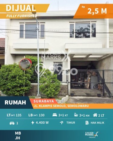 Hunian Nyaman Asri 3 KT Siap Huni di Surabaya Kota Surabaya Hunian Nyaman Asri 3 KT Siap Huni di Surabaya Kota Surabaya
