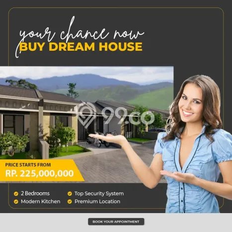 Hunian Terjangkau Dijual Area Tamansari, Bogor Harga Rp 312 Juta Hunian Terjangkau Dijual Area Tamansari, Bogor Harga Rp 312 Juta
