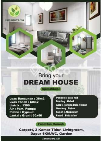 Rumah Nyaman 2 KT LB 36m2 Kondisi Bagus di Ciapus Rumah Nyaman 2 KT LB 36m2 Kondisi Bagus di Ciapus