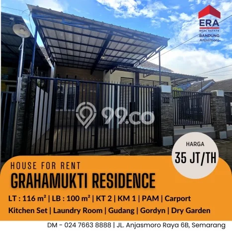 HARGA TERBAIK! Rumah area Tlogosari, 2 KT, Area Asri, LT 116m² LB 100m² HARGA TERBAIK! Rumah area Tlogosari, 2 KT, Area Asri, LT 116m² LB 100m²