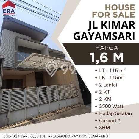 Rumah 2 KT 2 KM Lokasi Premium di Semarang Selatan, Semarang Rumah 2 KT 2 KM Lokasi Premium di Semarang Selatan, Semarang