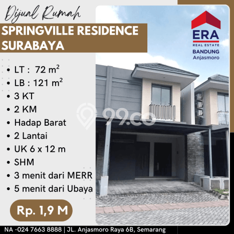 Dijual Rumah 3 Kamar Lokasi Strategis Bagus dan Strategis di Rungkut Dijual Rumah 3 Kamar Lokasi Strategis Bagus dan Strategis di Rungkut