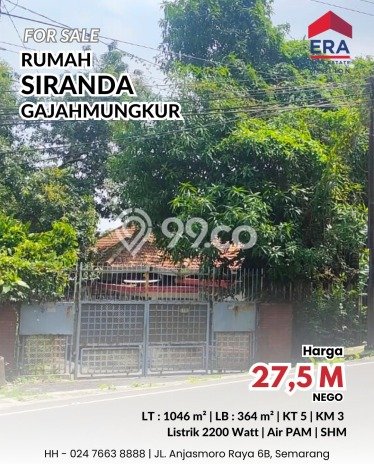Siap Huni Hunian Elit 5 Kamar di Gajah Mungkur Dekat ke Mana Pun Siap Huni Hunian Elit 5 Kamar di Gajah Mungkur Dekat ke Mana Pun