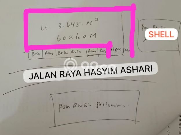Tanah Siap Pakai Disewakan di Cipondoh, Tangerang, Luas 3650m2 Tanah Siap Pakai Disewakan di Cipondoh, Tangerang, Luas 3650m2