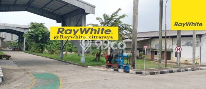 Disewakan Gudang di Kawasan Ramai Jatake Luas 5000m2 Disewakan Gudang di Kawasan Ramai Jatake Luas 5000m2