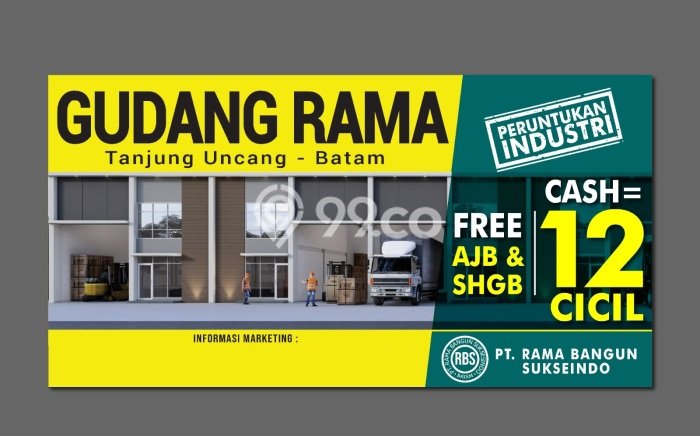 Gudang di Tanjung Uncang, Luas 300m², Disewakan, Area Bisnis, Siap Untuk Dihuni Gudang di Tanjung Uncang, Luas 300m², Disewakan, Area Bisnis, Siap Untuk Dihuni
