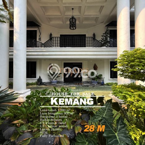 Ready to Use! Premium House LT 1200m2 Desain Modern di Kemang Ready to Use! Premium House LT 1200m2 Desain Modern di Kemang