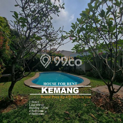 Jarang Ada! Rumah Sewa 4 Kamar Nyaman Siap Huni Kemang Jarang Ada! Rumah Sewa 4 Kamar Nyaman Siap Huni Kemang