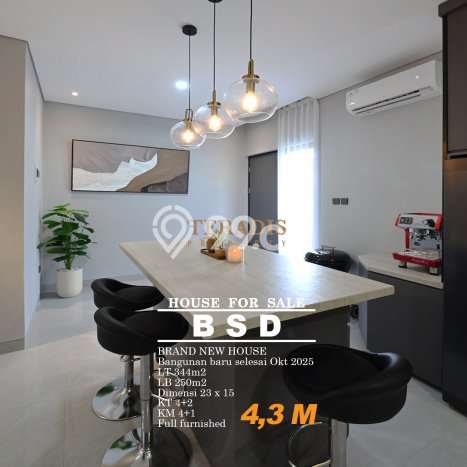 Dijual Rumah Premium dengan Fasilitas Sekitar Lengkap di BSD, Tangerang Selatan Dijual Rumah Premium dengan Fasilitas Sekitar Lengkap di BSD, Tangerang Selatan