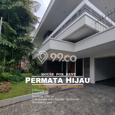 Sewa Rumah Murah di Permata Hijau Jakarta Selatan dengan 5 Kamar Tidur Sewa Rumah Murah di Permata Hijau Jakarta Selatan dengan 5 Kamar Tidur