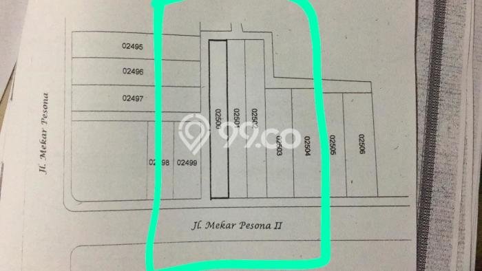 Untuk Dijual Tanah di Bandung, Luas 488m2 SHM Untuk Dijual Tanah di Bandung, Luas 488m2 SHM