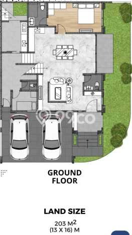 For Sale! Premium House LT 203m2 Desain Modern di BSD Foresta For Sale! Premium House LT 203m2 Desain Modern di BSD Foresta
