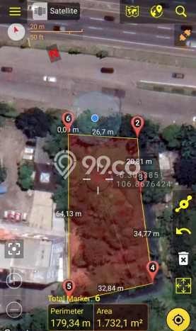 Tanah untuk Dijual di Ciracas Jakarta Timur Luas 1900m2 Tanah untuk Dijual di Ciracas Jakarta Timur Luas 1900m2