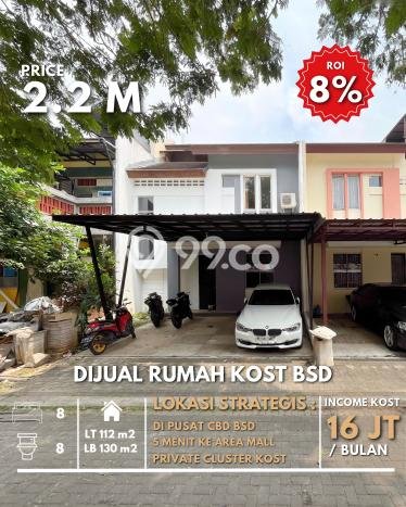 Kost Dijual Lokasi Strategis BSD Foresta Tangerang 8 Kamar Tidur Kost Dijual Lokasi Strategis BSD Foresta Tangerang 8 Kamar Tidur
