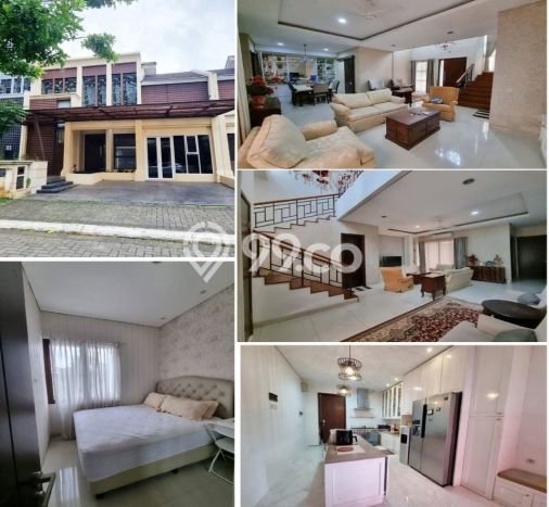 For Sale! Luxury House LT 202m2 Desain Elegan di BSD City For Sale! Luxury House LT 202m2 Desain Elegan di BSD City