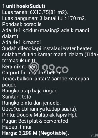 Hunian Nyaman 4 KT Hemat Budget di Kepa Duri Jakarta Barat Hunian Nyaman 4 KT Hemat Budget di Kepa Duri Jakarta Barat