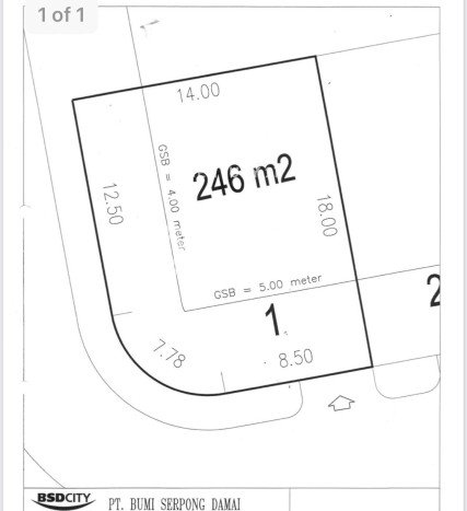 Tanah Kavling Dijual di Tangerang dengan Spesifikasi 246m2 Tanah Kavling Dijual di Tangerang dengan Spesifikasi 246m2