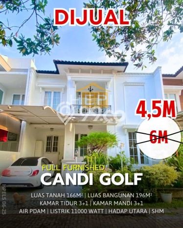 Rumah Luxury Modern Tanpa Renovasi di Candi Golf Semarang Rumah Luxury Modern Tanpa Renovasi di Candi Golf Semarang