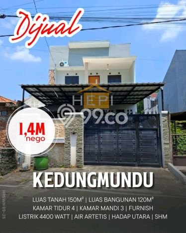 Jual Rumah 4 KT di Semarang Selatan, Semarang - LT 150m2m² Jual Rumah 4 KT di Semarang Selatan, Semarang - LT 150m2m²