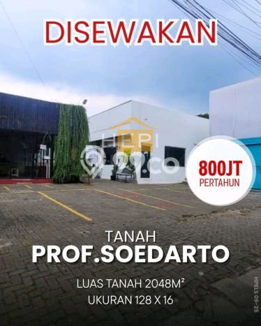 Disewakan Tanah Lokasi Strategis di Tembalang Semarang 2048m2 Disewakan Tanah Lokasi Strategis di Tembalang Semarang 2048m2