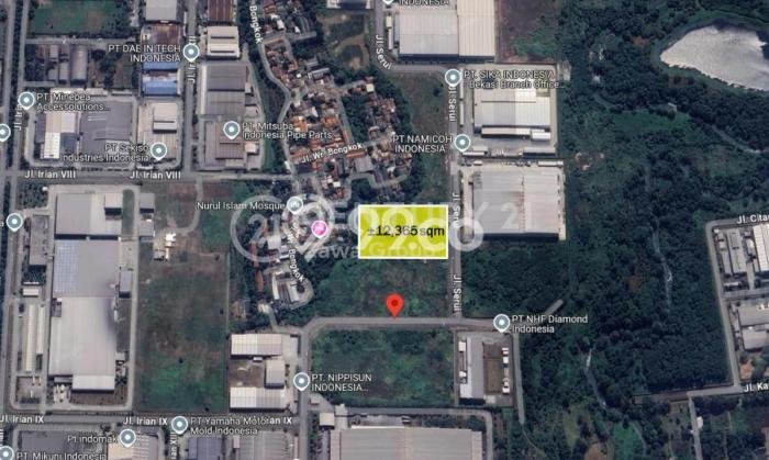 Tanah Area Potensial Kawasan , Luas 12365m2m², Ideal untuk Bisnis Tanah Area Potensial Kawasan , Luas 12365m2m², Ideal untuk Bisnis