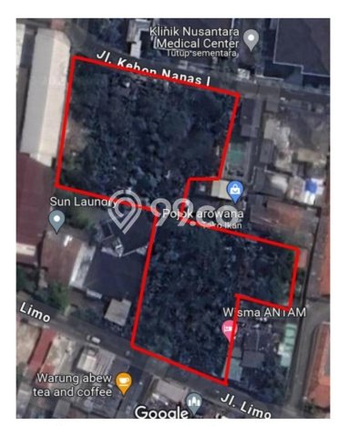 Lahan Kosong Dijual di Kebayoran Lama, Jakarta Selatan, Luas 3634m2 Area Strategis Lahan Kosong Dijual di Kebayoran Lama, Jakarta Selatan, Luas 3634m2 Area Strategis