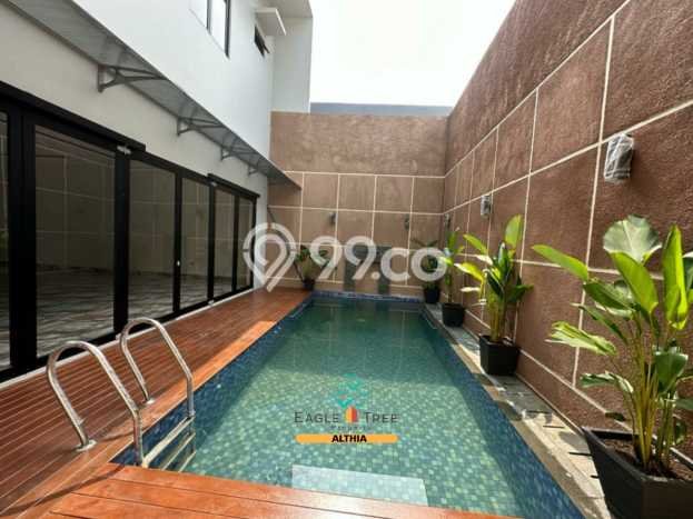 Rumah Mewah Bangunan Baru Ada Private Pool Siap Huni Di Bsd Rumah Mewah Bangunan Baru Ada Private Pool Siap Huni Di Bsd
