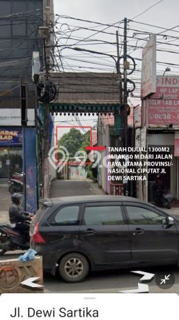 Tanah Bisnis Kawasan Ciputat, Luas 1300m2m², Lokasi Strategis Tanah Bisnis Kawasan Ciputat, Luas 1300m2m², Lokasi Strategis