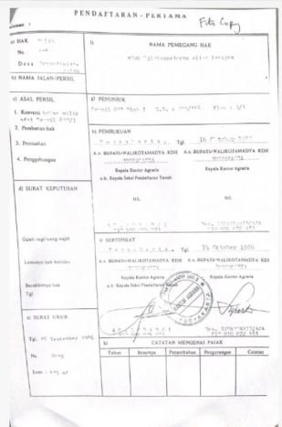 Lahan Dijual Lokasi Jetis, Yogyakarta dengan Luas Tanah 1428m2 dan Status SHM Lahan Dijual Lokasi Jetis, Yogyakarta dengan Luas Tanah 1428m2 dan Status SHM