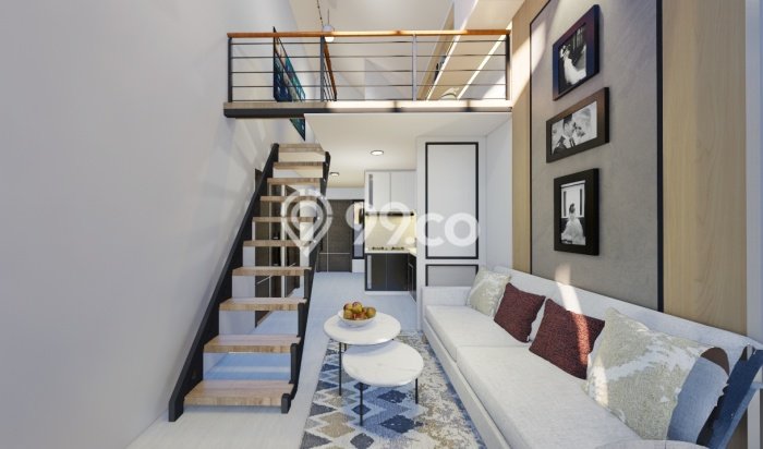 Rumah Asri Siap Bangun SHM Konsep Attic Room Rumah Asri Siap Bangun SHM Konsep Attic Room