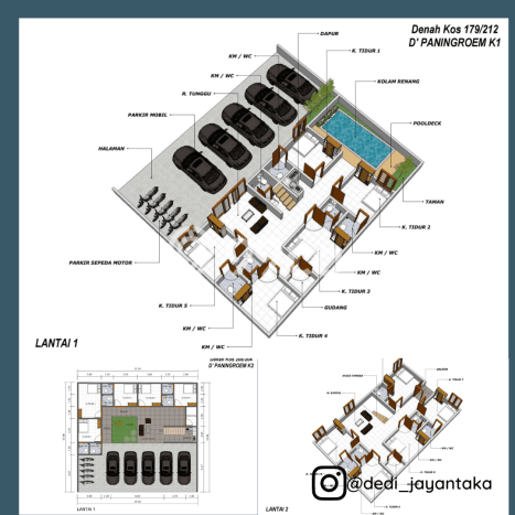 Kost Ekslusif 2 Lantai Dengan Kolam Renang 800 Meter Dari Uii Kost Ekslusif 2 Lantai Dengan Kolam Renang 800 Meter Dari Uii