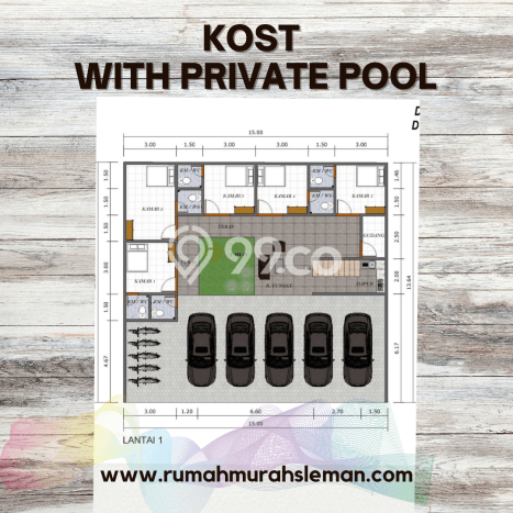 Kost Ekslusif 2 Lantai Dengan Kolam Renang 800 Meter Dari Uii Kost Ekslusif 2 Lantai Dengan Kolam Renang 800 Meter Dari Uii