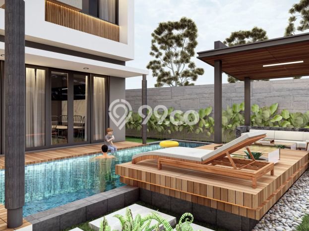 Rumah Kontemporer Luxury Samping Jalan Barat Pasar Gentan Sleman Rumah Kontemporer Luxury Samping Jalan Barat Pasar Gentan Sleman
