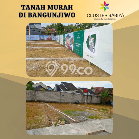 Tanah untuk Dijual Lokasi Kasihan, Bantul Luas 153m2 SHM Tanah untuk Dijual Lokasi Kasihan, Bantul Luas 153m2 SHM