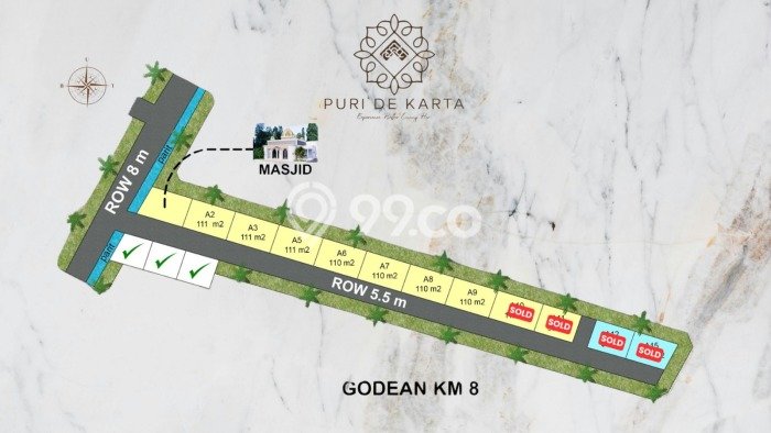 Hunian Cantik Modern Lb 95m2 di Godean, Sleman Hunian Cantik Modern Lb 95m2 di Godean, Sleman