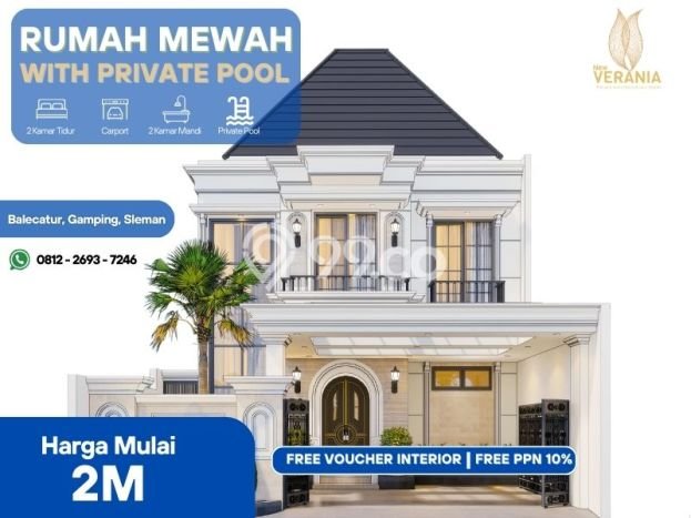 Rumah Minimalis 4 KT di Sleman Yogyakarta Unfurnished Rumah Minimalis 4 KT di Sleman Yogyakarta Unfurnished